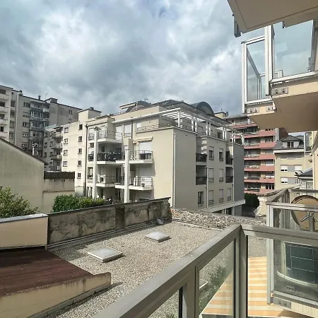 T2 Au Centre D'aix-les-bains, Calme, Sud, Parking Prive, Proche Thermes Et Commerces - Fr-1-555-94 Aix-les-Bains